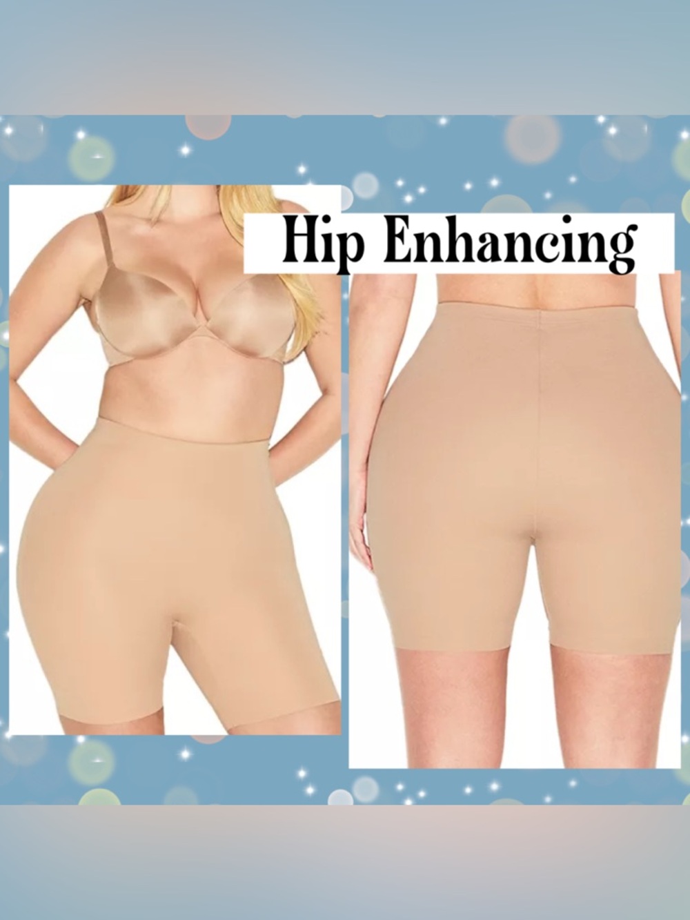 Skims Hip Enhancing Padded Shorts Clay